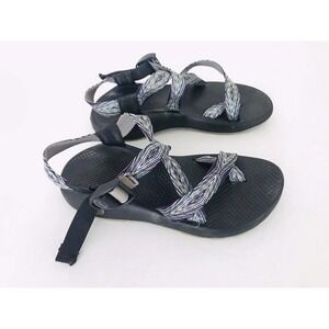 Chaco | Purple Blue Stripe Sandals Womens Size 7 Slingback
